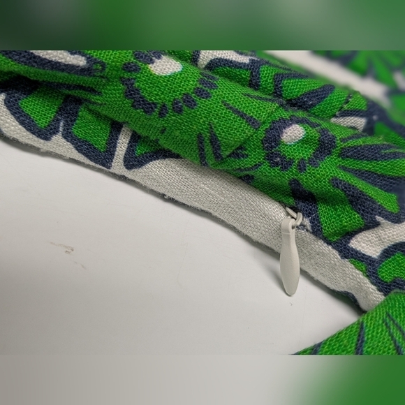 Anthropologie Porridge Short-Sleeve Crew-Neck Linen Printed Mini Dress size XXS - Picture 11 of 14